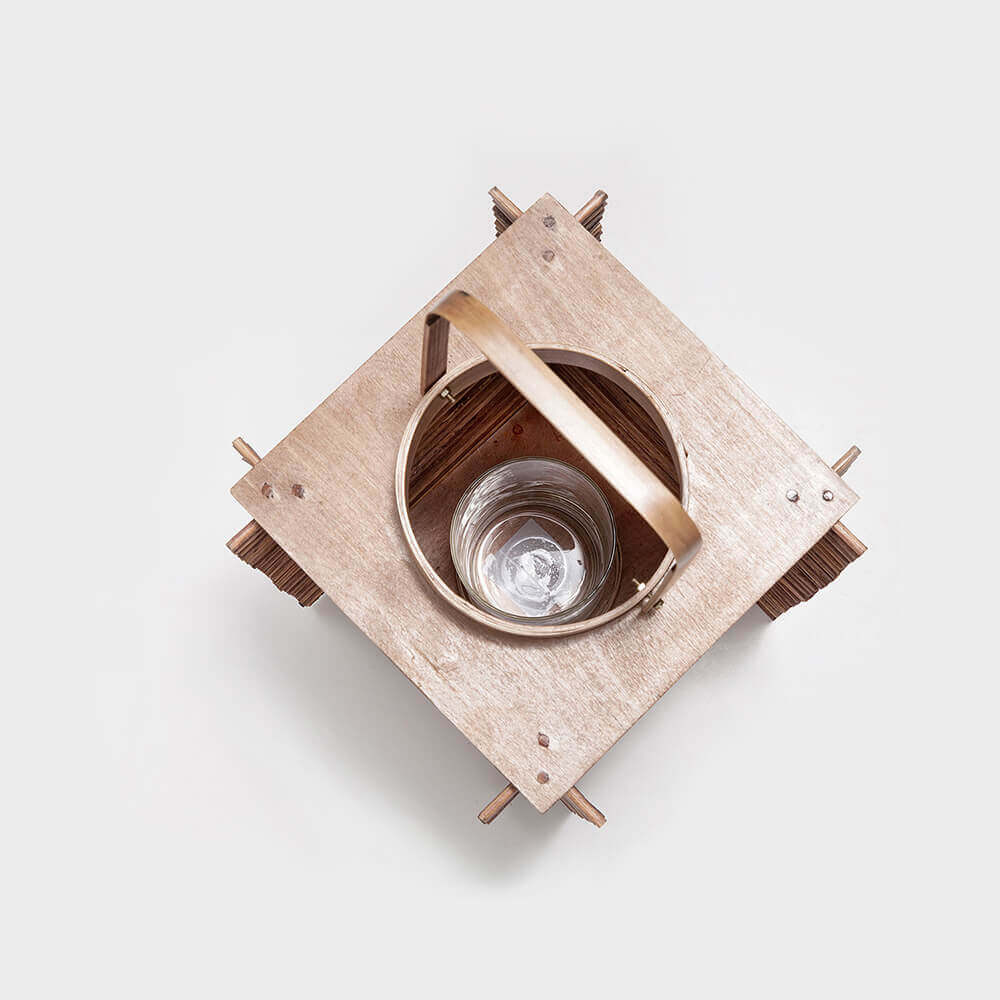 Wood Complex Lamp Box - 图片 2